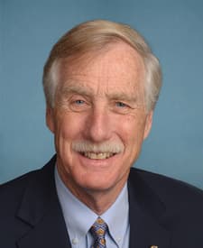 Official portrait of Angus King